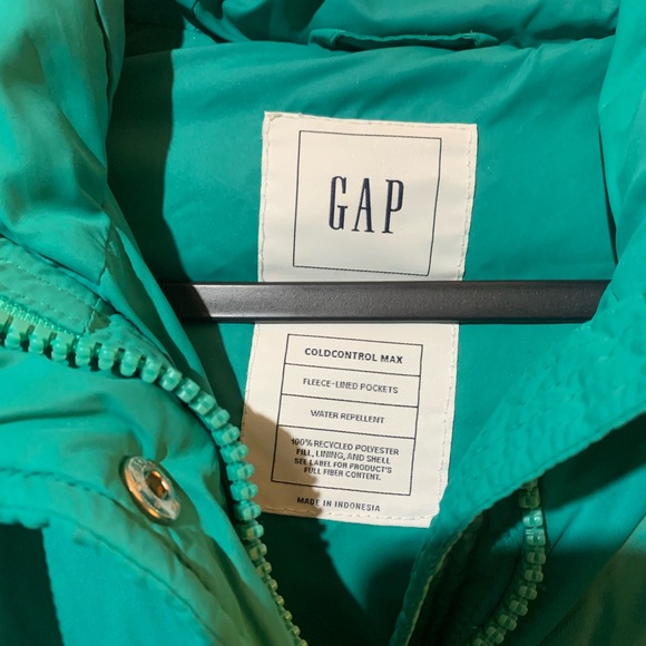 GAP Aqua ColdControl Max Puffer Jacket Size Small - Picture 3 of 4